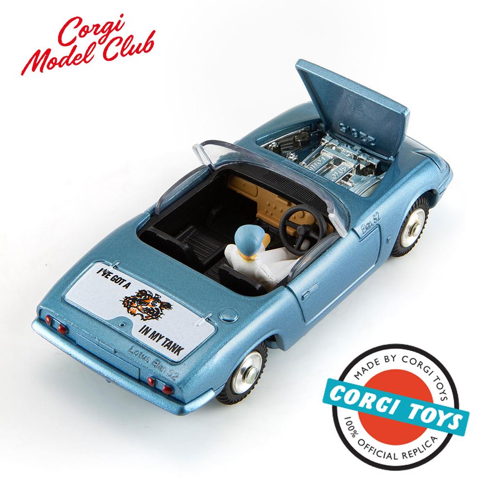 ミニカー CORGI TOYS Lotus Elan S2 京商 ミニカー | CORGI 1/42 #318 ロータス エラン S2 ブルー [No