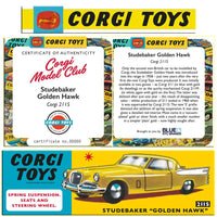 Corgi Model Club 211S - Studebaker "Golden Hawk"