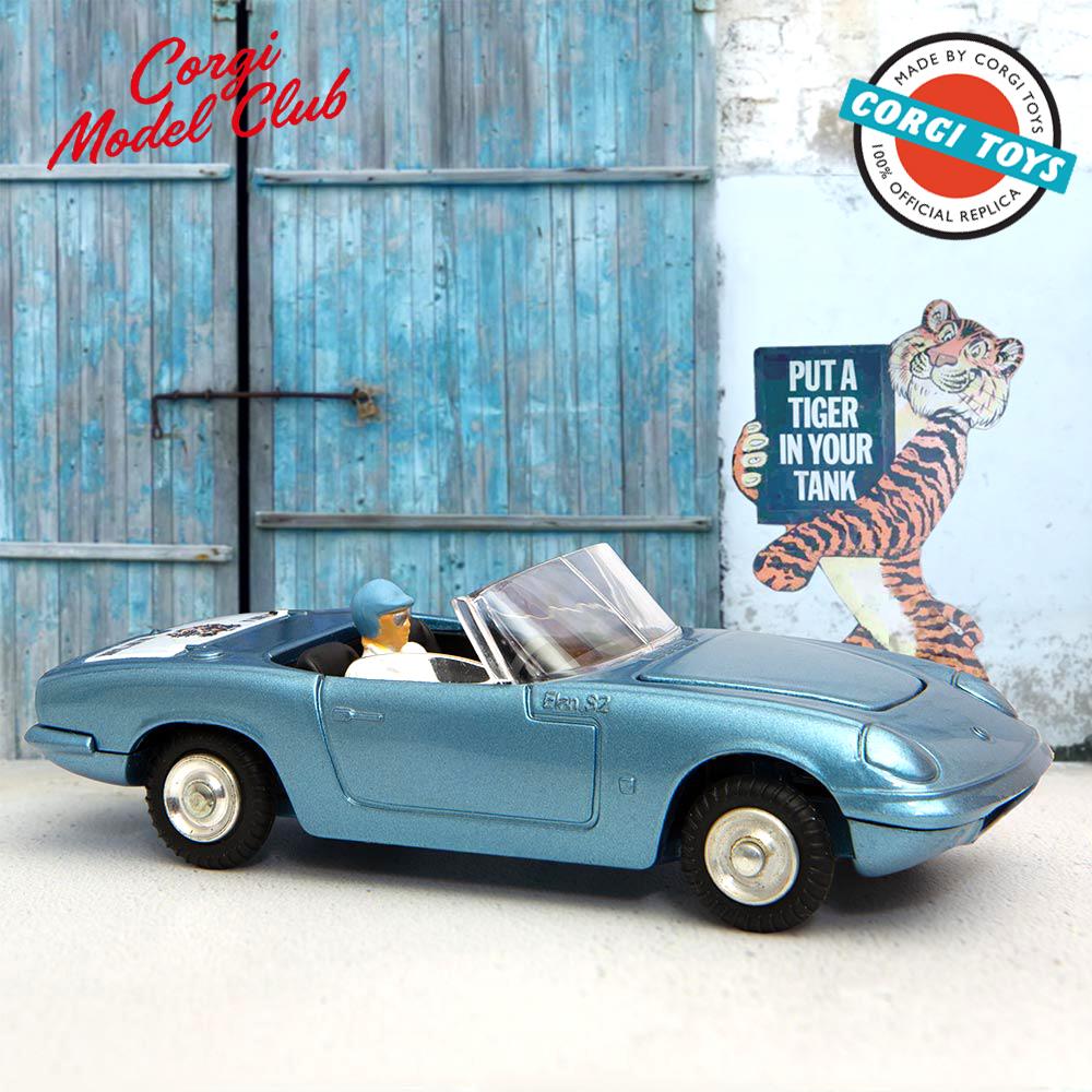 Corgi Model Club 318 - Lotus Elan S2 Sports Car| ElectricGemZ