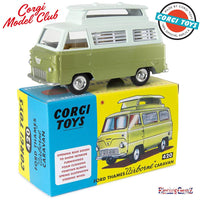 Corgi Model Club 420 Ford Thames "Airborne" Caravan