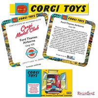 Corgi Model Club 420 Ford Thames "Airborne" Caravan