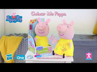 Peppa Pig Colour Me Peppa 30cm Soft Toy