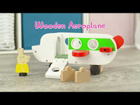 Peppa Pig Wooden Aeroplane