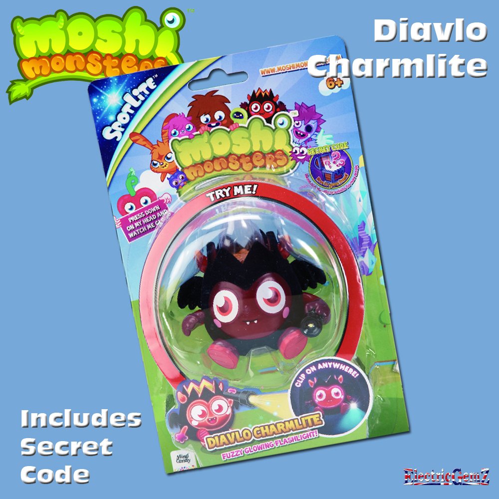 diavlo moshi monsters Moshi Monsters Diavlo Charmlite| ElectricGemZ