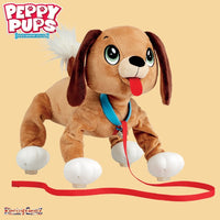 Peppy Pups Brown Dog