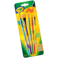 Crayola 5 Assorted Paint Brushes