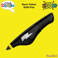 Cool Create IDO3D Refill Pen - Neon Yellow