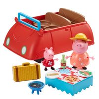 Peppa Pig's Big Red Car with Peppa Pig & Mummy Pig