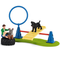 Schleich Farm World Puppy Agility Training Set 42536