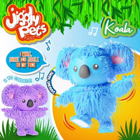 Jiggly Pets Walking Shaking Koala - Purple