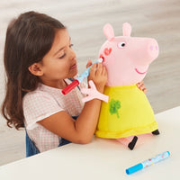 Peppa Pig Colour Me Peppa 30cm Soft Toy