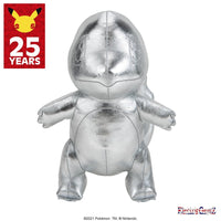Pokemon 25th Celebration 8in Silver Charmander Plush