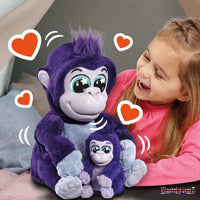 AniMagic Tiki & Toko Supersoft Interactive Mother and Baby Gorillas