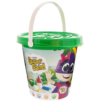 The Original Super Sand Storage Bucket - Green - Shapes