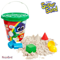 The Original Super Sand Storage Bucket - Green - Shapes