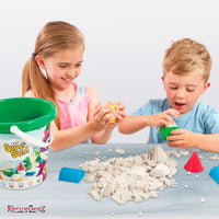 The Original Super Sand Storage Bucket - Green - Shapes