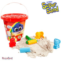 The Original Super Sand Storage Bucket - Red - Animals