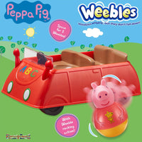 Peppa Pig Weebles - Push-Along Wobbily Car