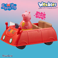 Peppa Pig Weebles - Push-Along Wobbily Car