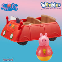 Peppa Pig Weebles - Push-Along Wobbily Car