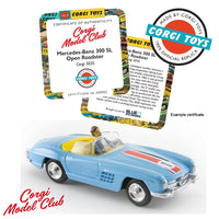 Corgi Model Club 303S - Mercedes 300 SL Roadster Sports Car