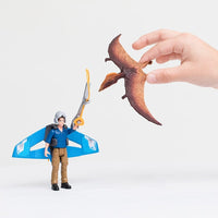 Schleich Dinosaurs41467 Jetpack Chase