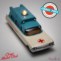 Corgi Model Club 437 - Superior Ambulance on Cadillac Chassis