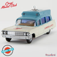 Corgi Model Club 437 - Superior Ambulance on Cadillac Chassis