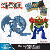 Yu-Gi-Oh! 3.75in Action Figures 2-Pack - Blue-Eyes White Dragon & Gate Guardian