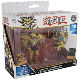 Yu-Gi-Oh! 3.75in Action Figures 2-Pack - Exodia The Forbidden One & Castle Of Dark Illusions