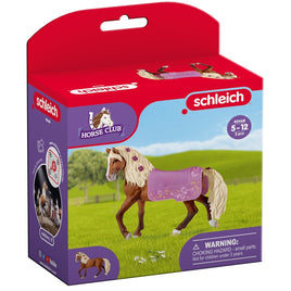 Schleich Horse Club 42468 Paso Fino Stallion Horse Show with Blanket