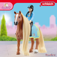 Schleich Horse Club Sophia's Beauties 42585 22-Piece Starter Set - Kim & Caramelo