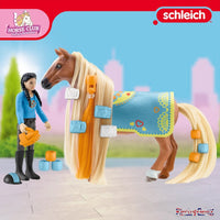 Schleich Horse Club Sophia's Beauties 42585 22-Piece Starter Set - Kim & Caramelo