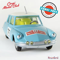 Corgi Model Club 323 - DS 19 Rally Car in Monte-Carlo Trim