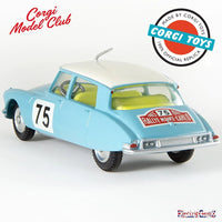 Corgi Model Club 323 - DS 19 Rally Car in Monte-Carlo Trim