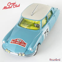 Corgi Model Club 323 - DS 19 Rally Car in Monte-Carlo Trim