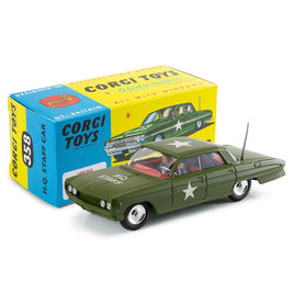 Corgi Model Club 358 - Oldsmobile 88 H Q Staff Car with 4 Figures