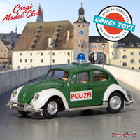 Corgi Model Club 492 - Volkswagen European Police Car with Roof Steering