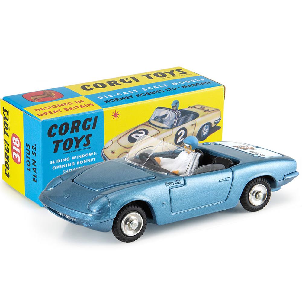Corgi Model Club 318 - Lotus Elan S2 Sports Car| ElectricGemZ