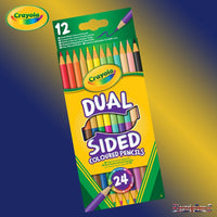 Crayola 12 Dual-Sided Pencils