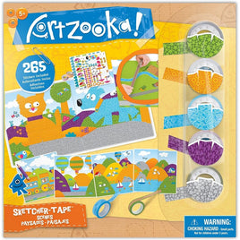 Artzooka Sketcher-Tape - Colourful Scenes