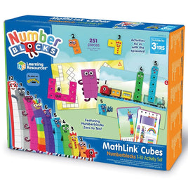 MathLink Cubes cBeebies Numberblocks 1-10 Activity Set