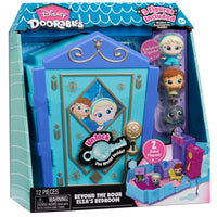 Disney Doorables Beyond the Door - 12-Piece Frozen Elsa's Bedroom