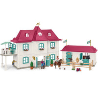 Schleich Horse Club 42551 Lakeside Country House Lodge and Stable Playset