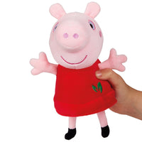 Peppa Pig 20cm Eco Plush Soft Toy - Red Dress Peppa