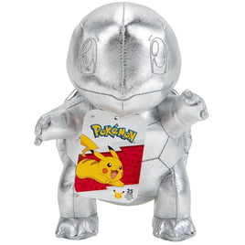 Pokemon 25th Celebration 8in Silver Squirtle Plush