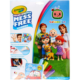 Crayola Cocomelon Color Wonder Mess Free Colouring System