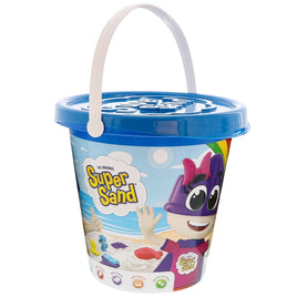 The Original Super Sand Storage Bucket - Blue - Sea Life