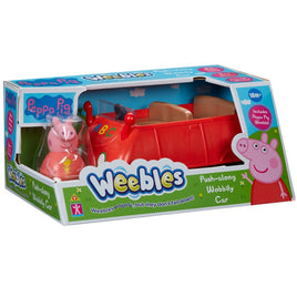 Peppa Pig Weebles - Push-Along Wobbily Car