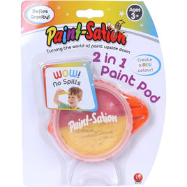 Paint-Sation 2-in-1 Paint Pod - Red & Yellow